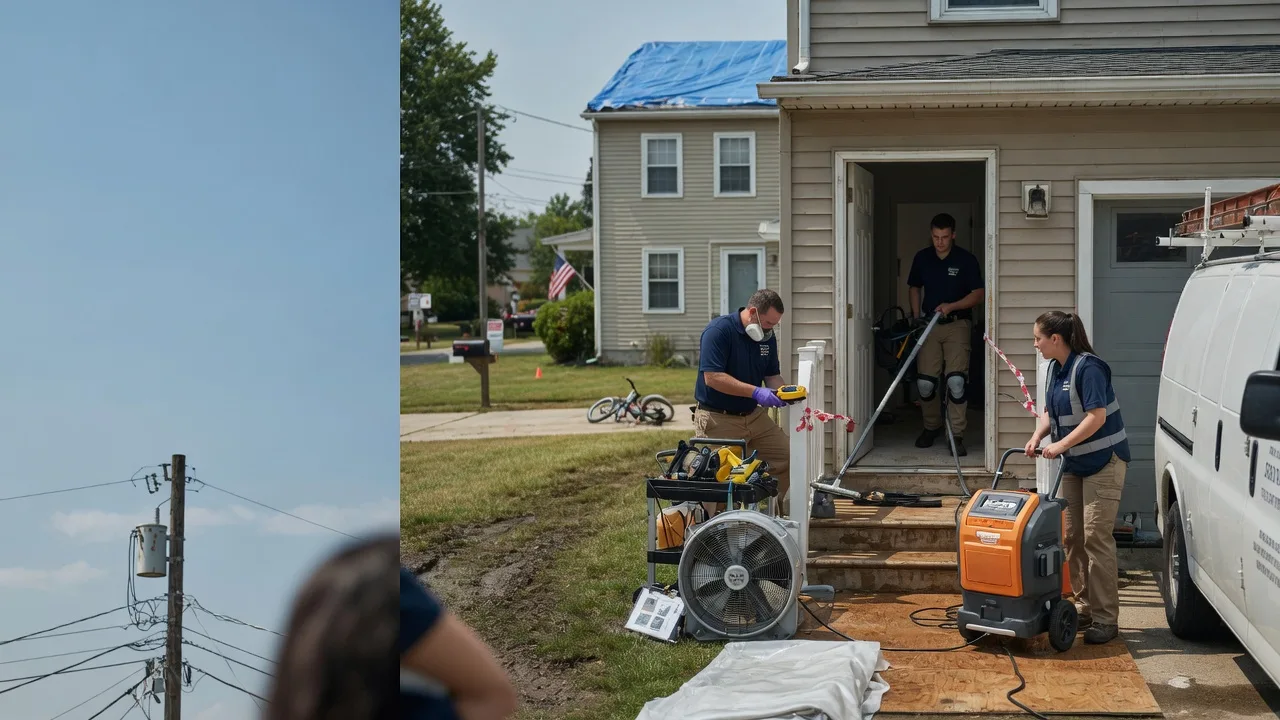 Water Damage Repair in Latham, IL near me